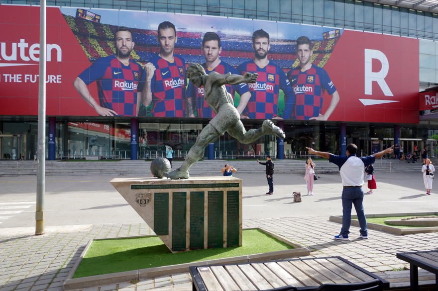 Barcelona, Spain, Stadium Camp Nou in August 2019