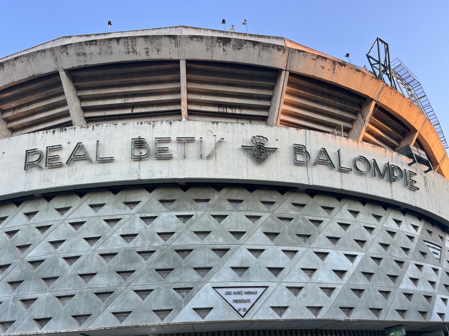 Stade Benito Villamarín, Séville.