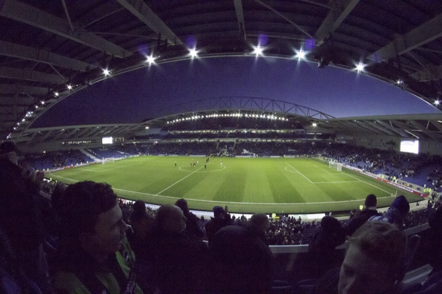 The Amex - Brighton &amp; Hove Albion

 This photograph was taken with a Canon EOS 600D