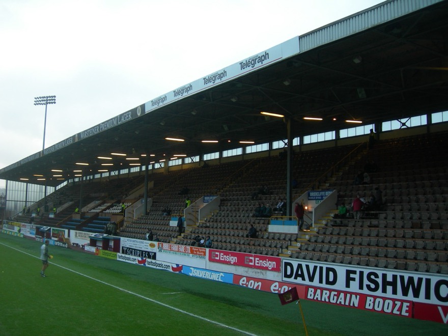 Turf Moor football stadium before a game between Burnley F.C. and Bristol City F.C. on 29th December 2007.
Own Work