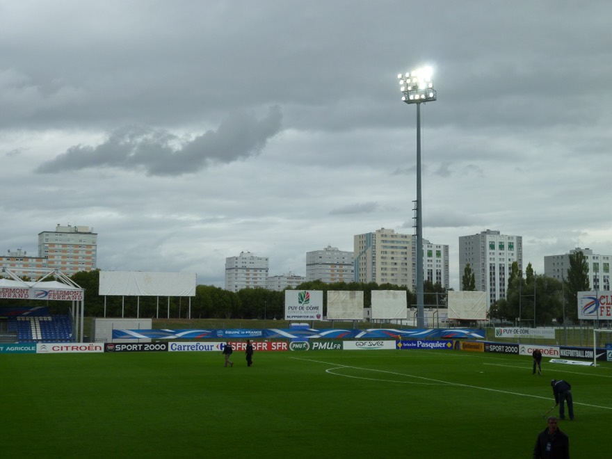 Stade Gabriel Montpied, in Clermont-Ferrand,