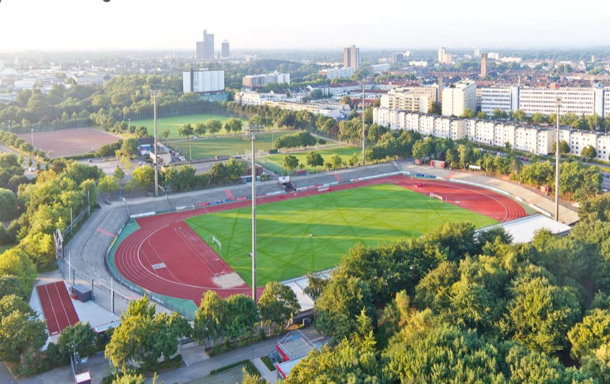 Ballonfahrt über Köln - Südstadion