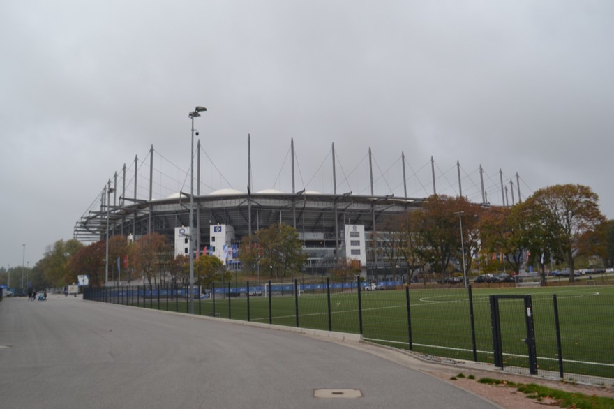 Outside Volksparkstadion