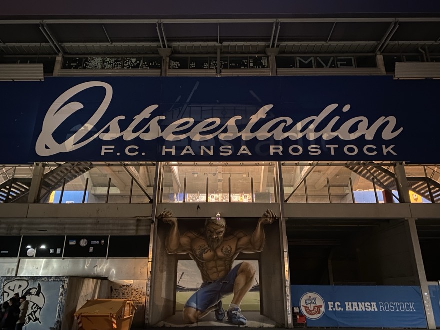 Schriftzug Ostseestadion 2025 07 11