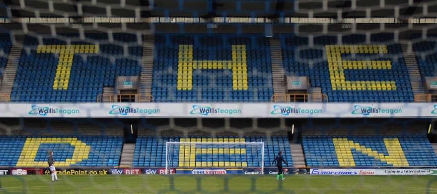 The Cold Blow Lane end of The Den.