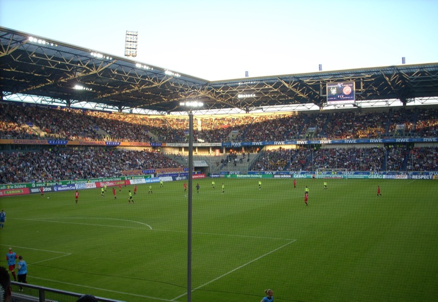 UEFA-Women's-Cup-Final between FCR 2001 Duisburg and Swesda 2005 Perm in the MSV-Arena in Duisburg (Germany)