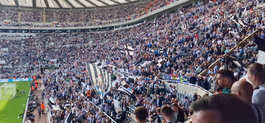Premier League match Newcastle-Arsenal