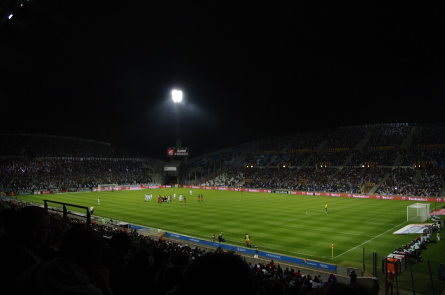 Match de football OM Montpellier au Vélodrome