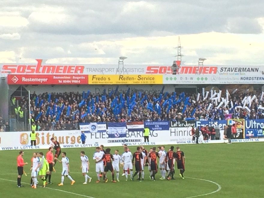 Frimo Stadion in Lotte (Westf.)
