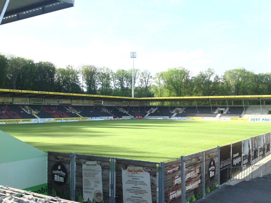 Comtech Arena in Großaspach, home ground SG Sonnenhof Großaspach