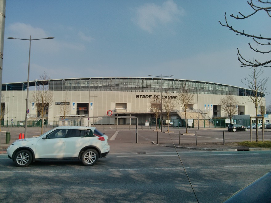 Troyes, stadium, football, pont Sainte marie