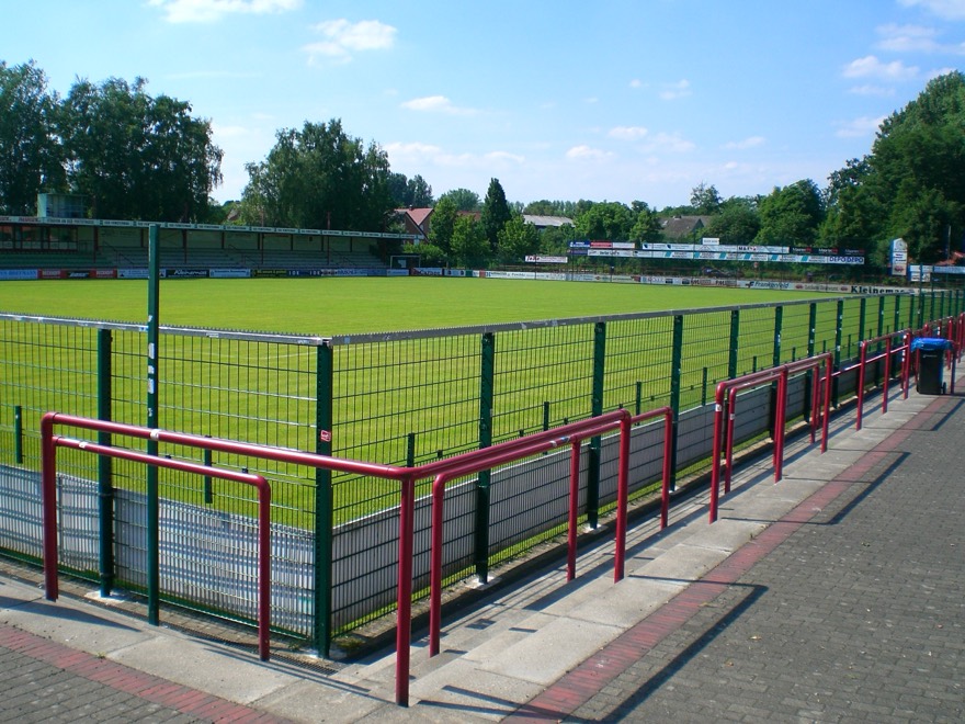 Football stadium "Stadion an der Poststraße" of Verl.
