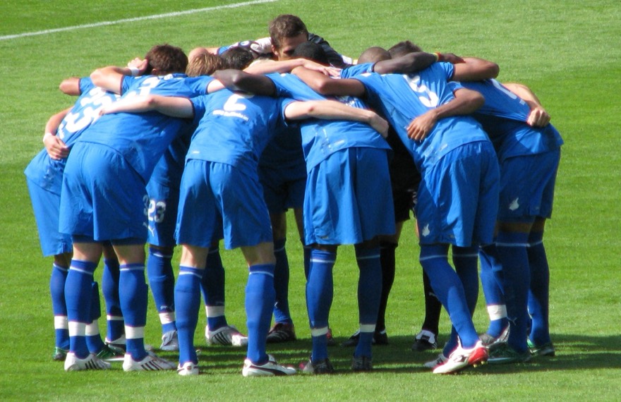 TSG Hoffenheim Heinmspielpremiere im Mannheimer Carl-Benz-Stadion am 23. August 2008