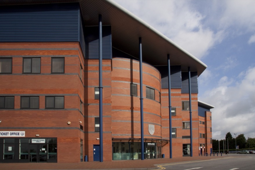 Exterior of The Hawthorns stadium