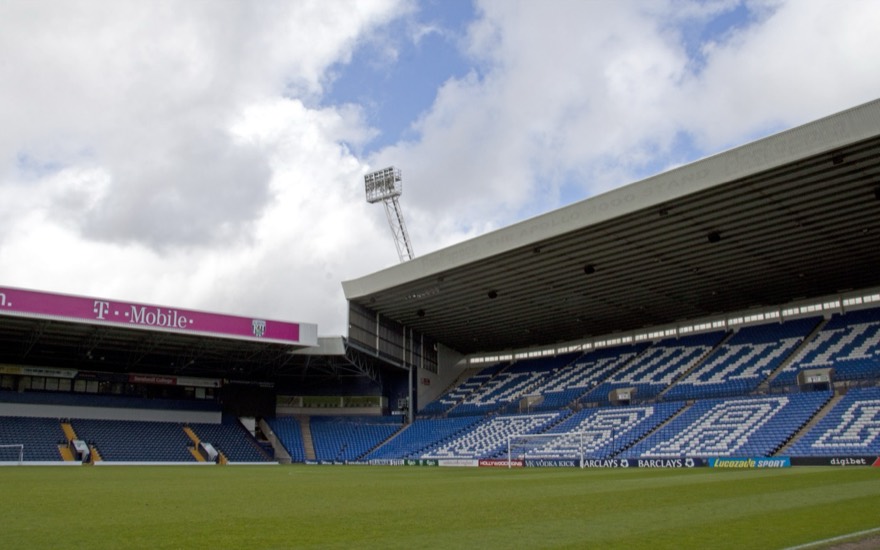 The Hawthorns, the home stadium of West Bromwich Albion