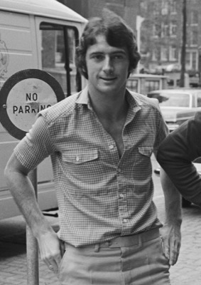 Amsterdam, 22 aprile 1980. Il calciatore del Nottingham Forest FC, Trevor Francis, alla vigilia della semifinale di ritorno della Coppa dei Campioni 1979-80 con