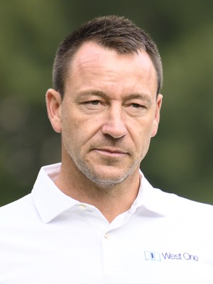 John Terry walking from the Tee at Wentworth Golf Club during pro-am in 2023