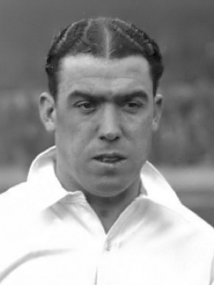 William Ralph "Dixie" Dean Engels internationaal voetbal speler Liverpool 
5 maart 1931
