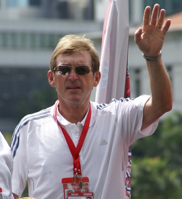 Kenny Dalglish from LFC boat tour @ Singapore river
