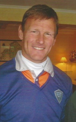 The English footballer Teddy Sheringham.