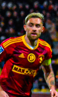 Rémy Boissier com a camisa do Rodez